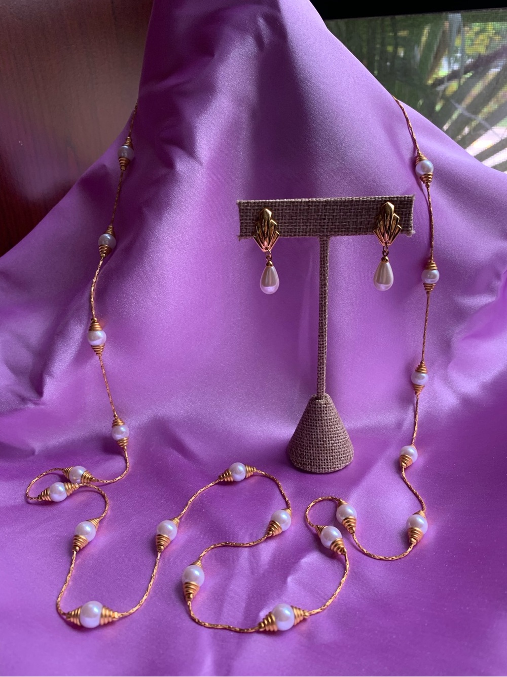 Anne Klein Necklace & Earring Set